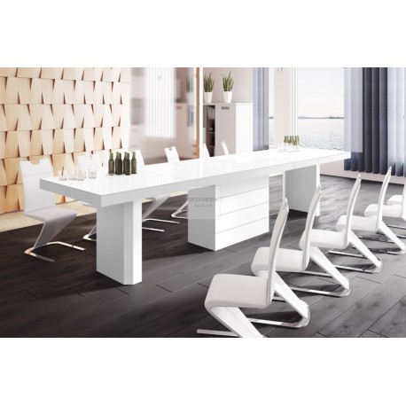 COLOSSUS white ausziehbar bis 412cm