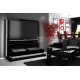 PANORAMA LUX TV Schrank black mit LED Beleuchtung
