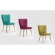 ERIC upholstered chair in LEO NEW