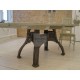 ♥ Wrought iron table hand painting