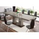 Dining table HL II 260 cappuccino